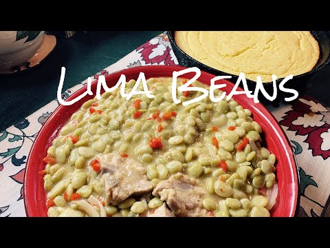 HOW TO COOK FROZEN GREEN LIMA BEANS SOUTHERN STYLE COOKING WITH JUDY CALDWELL