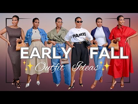 EARLY FALL OUTFIT IDEAS ft Quince | What to Wear Before It Gets Cooler | Kerry Spence
