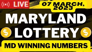 Maryland Evening Lottery Drawing Results - 07 Mar, 2023 - Pick 3 - Pick 4 - Pick 5 - Bonus Match 5