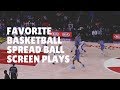 Favorite Basketball Spread Ball Screen Plays