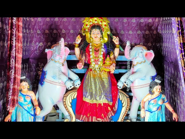 Municipality Gaja Laxmi (ଗଜଲକ୍ଷ୍ମୀ) Puja 🙏 Mandap Kendrapara, Odisha | Satya Bhanja