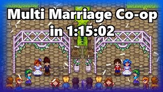 Stardew Valley Speedrun | Multi Marriage Co-op with UpperCasserole | 1:15:02.770