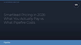 Smartlead Pricing in 2026: What You Actually Pay vs. What Pipefire Costs