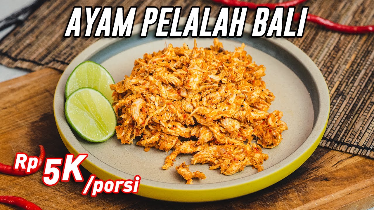 Cobain Sensasi Lezat Ayam Pelalah Bali di Rumah dengan Resep dari Ade Koerniawan!