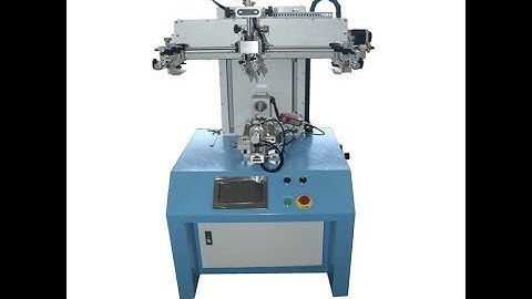 Servo precision Cylinder screen printer with light sensor-How to overprint multi-color