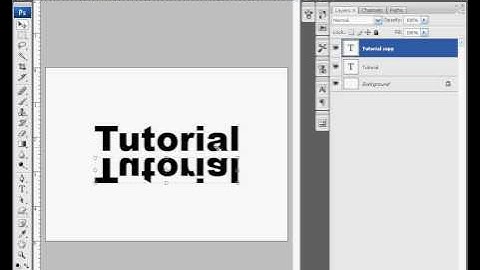 Photoshop Tutorial - Episode 2 - Mirror Effect