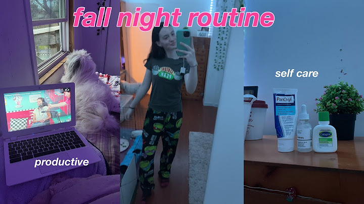 my 6pm fall night routine💤🥱 *very productive*