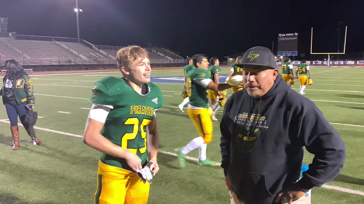 Post Game Interview with (RF) cornerback/wide rece...
