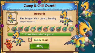 Merge Dragons Camp & Chill Event!