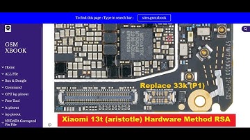 Xiaomi 13t (aristotle) dual scurity repair hardware solution [RSA Method] | #rsa #nvdata_corrupted