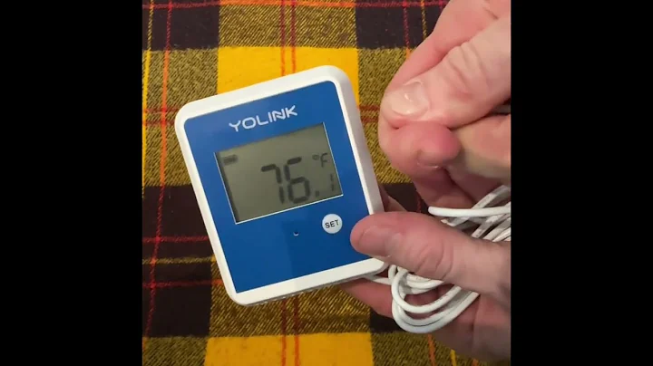 yoLink Smart Wireless Temperature & Humidity Sensor