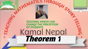Theorem 1