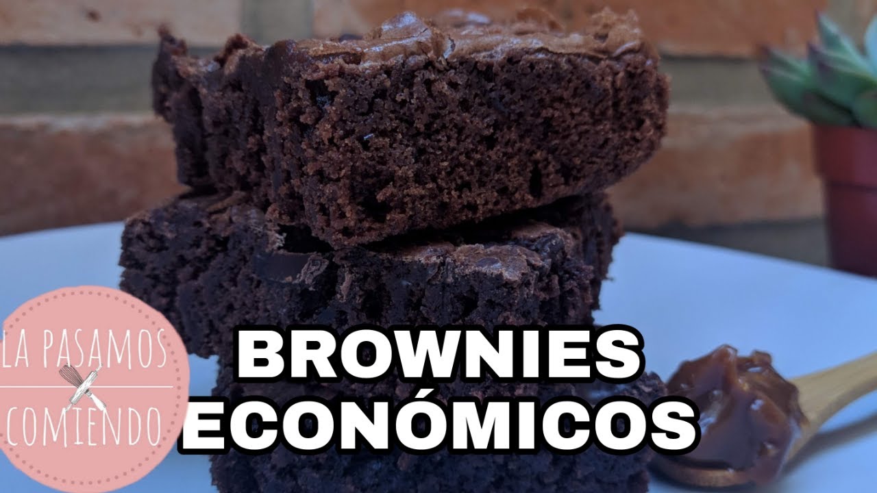 BROWNIE ECONOMICO Y FACIL | LA PASAMOS COMIENDO - YouTube
