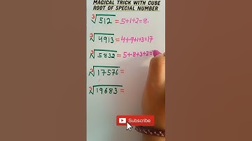 cube root special number with magic 🪄 trick||#shortsyoutube #math #cube #cuberoottrick #magicalmath