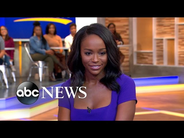 'The Birth of a Nation': Actress Aja Naomi King Visits 'GMA' class=