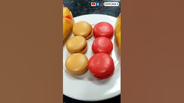 French Macarons | Raspberry macaroons | lemon Macaroons | Chef Uma |