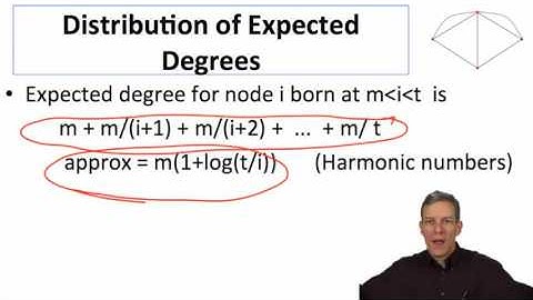 Social and Economic Networks 3.1 Week 3: Growing Random Networks