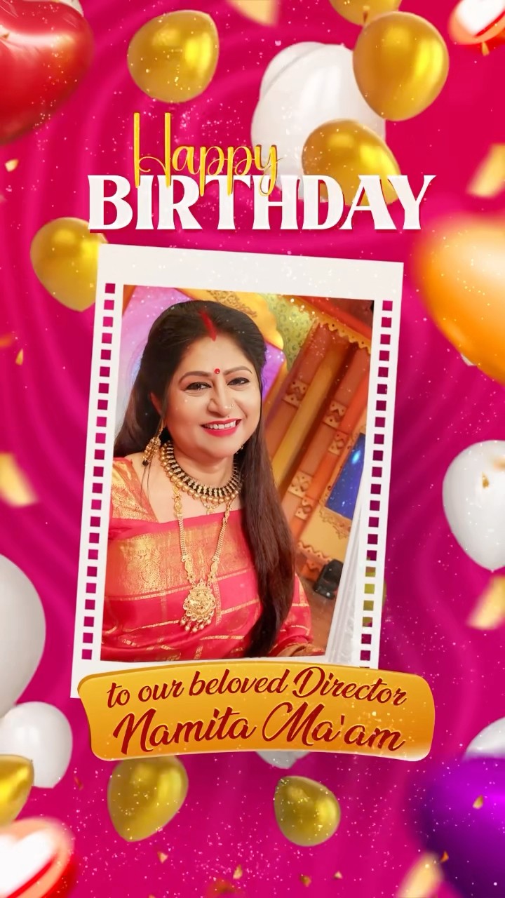 Happy Birthday ​⁠@NamitaAgrawal Ma'am