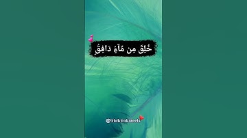 Surah At Tariq (سورة الطارق)❤️ #alquran #qurankareem #tilawatequran #ticktokreels #holyquran #koran