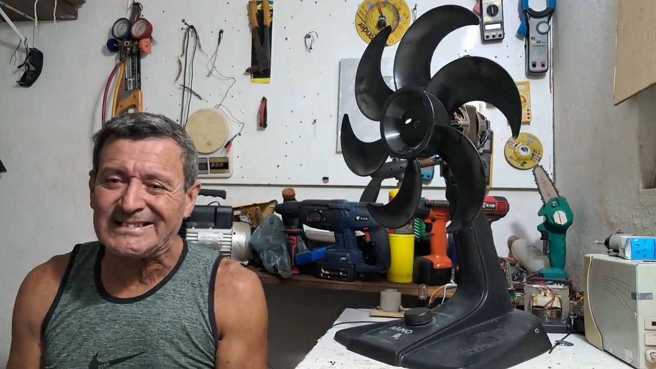 POSSO COLOCAR  ROLAMENTOS SO EM DOS LADOS DO VENTILADOR  VEJA NA PRÁTICA COMO FICA 