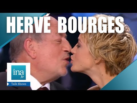 Hervé Bourges embrasse Hélène de Fougerolles chez Thierry Ardisson | Archive INA
