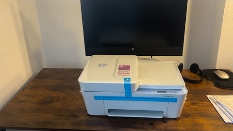 HP DeskJet 4222e Unboxing & Setup