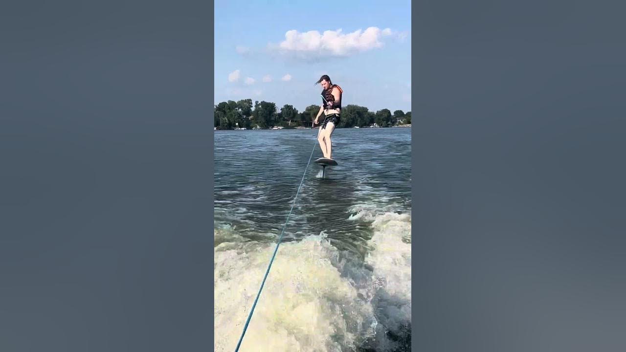Wake Foiling Cedar Lake Faribault Minnesota YouTube