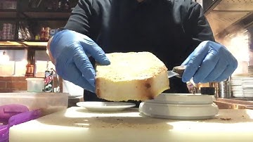 French toast w/ peanut butter and chicken floss original