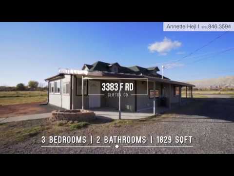 3383 F Rd, Clifton, CO home video tour