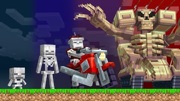 Upgrading Skeleton Into a GOD in Minecraft