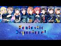 Fantastic Departure! - Aqours (Color Coded, Rom, Kan, Eng)