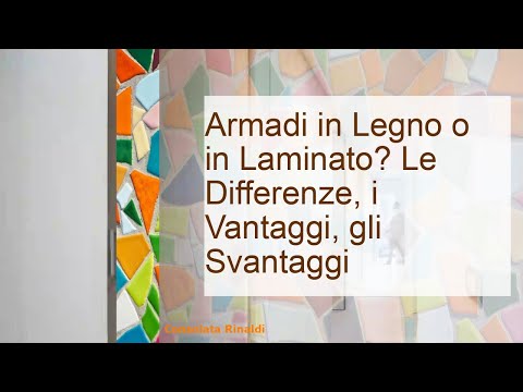 Video: Ante in laminato: vantaggi e svantaggi