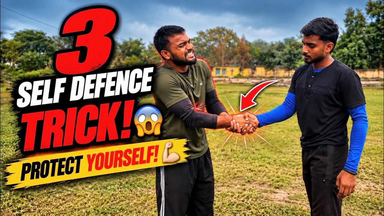 3 Simple Self Defence Techniques Everyone Should know! 🥋 💪🏻 - YouTube