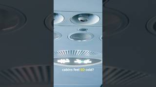 Why Airplane Cabins Get SO Cold 😳✈️ #airplane #aviation #facts #fly #shorts #travel #reels #sky