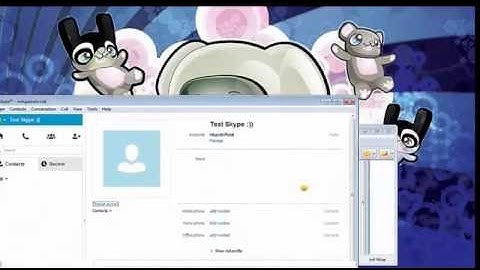 Skype - HOW THE ADD COLORED AND BLINKING TEXT