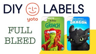 DIY FULL BLEED YOTO CARD COVERS | Edge to Edge Label | Easiest Ways to Label Yoto Cards Full Sticker by TheSimpleHaus 4,821 views 1 year ago 8 minutes, 8 seconds