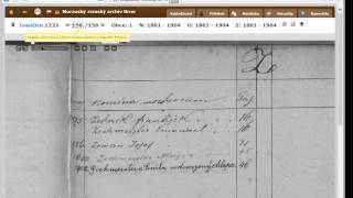 Introduction to Actapublica -- Czech Genealogy
