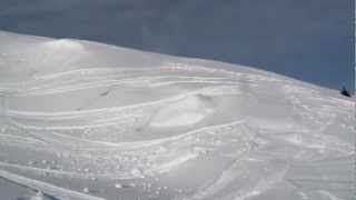 Backside Rodeo 720 - Snowboard Jump in Fideriser Heuberge - Yoshi's best Trick