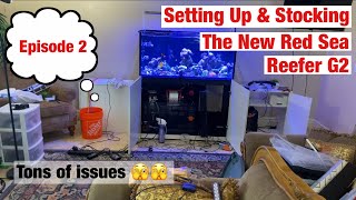 Setting Up the New Red Sea Reefer G2 and Adding Corals & Fish (Episode 2)