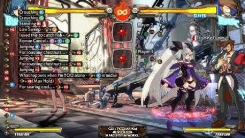 Guilty Gear Xrd Rev 2 - Dizzy Practice, More optimal 236S RRC Combo