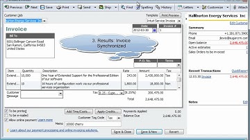 QuickBooks for SugarCRM Demo