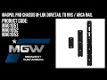 Magpul pro chassis mlok dovetail to rrs  arca rail