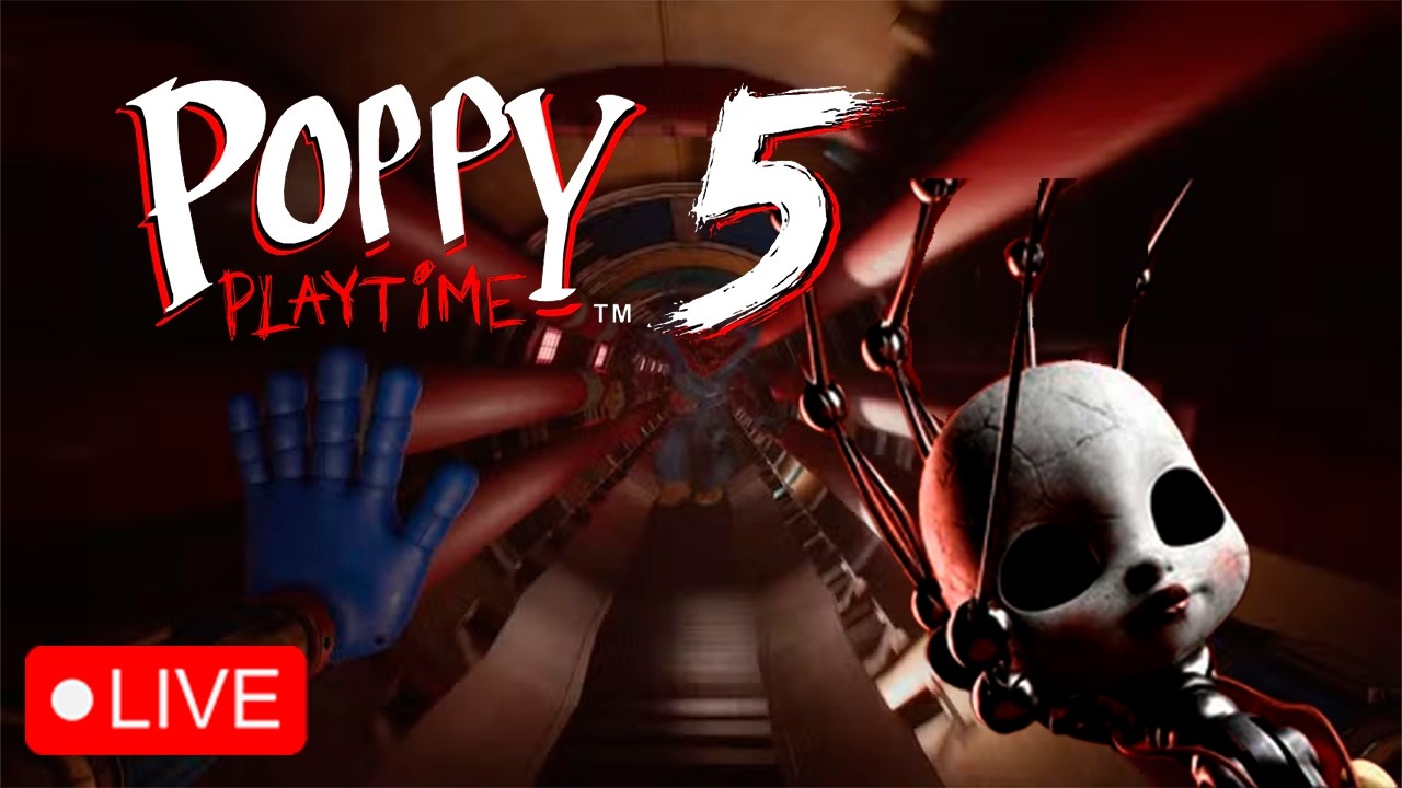 Jogando Poppy playtime capitulo 5 !