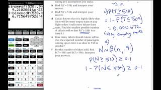 IB MAI HL - Oxf 13B #6 Binomial Distribution Application
