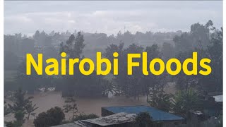 NAIROBI FLOODS IN EXTREME LEVELS. THIS IS SERIOUS FLOODS
