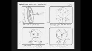 Happy Tree Friends Tv Series  Double Whammy storyboard
