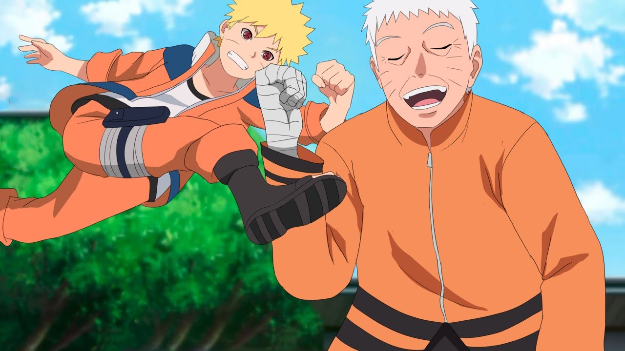 Naruto conhece seu Neto! O Filho de Boruto e Sarada e seu Poder