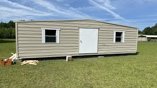 Transforming a 12x24 Storage Shed into a Personal Salon