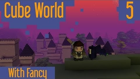 Lets Play CubeWorld! (Alpha) Episode 5: level up!