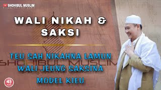 ABUYA UCI TURTUSI - WALI NIKAH & SAKSI #abuyauci #shohibulmuslim